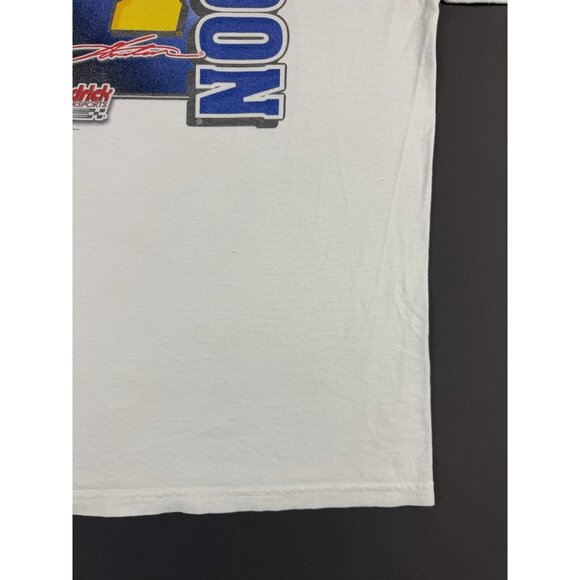 Vintage Y2K Jeff Gordon Nascar Chevrolet Dupont Car Racing Promo Large AOP Tee - Picture 12 of 15